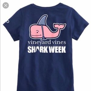 Vineyard Vines Shark Week Shirt